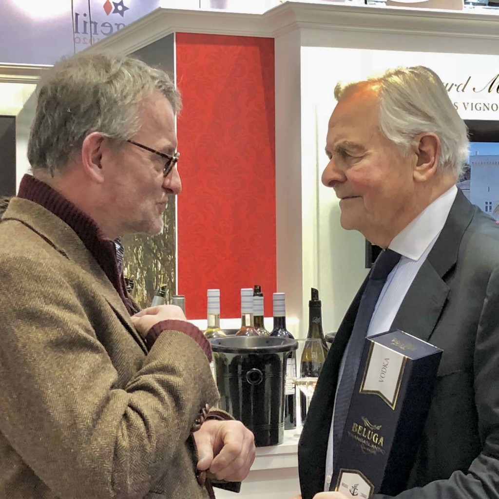 Een gesprek met Bernard Magrez zit steevast vol humor / foto KV