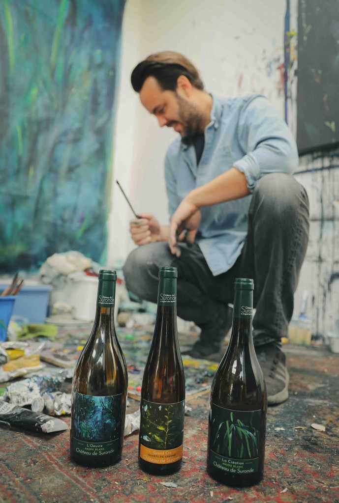 Bram Kinsbergen in zijn atelier / foto Julie Baeckelandt
