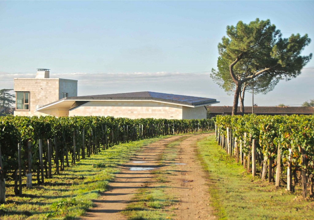Het mythische Le Pin in Pomerol (foto Stéphane Godfroid)