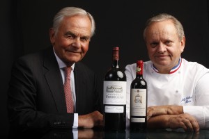 Bernard Magrez en Joël Robuchon