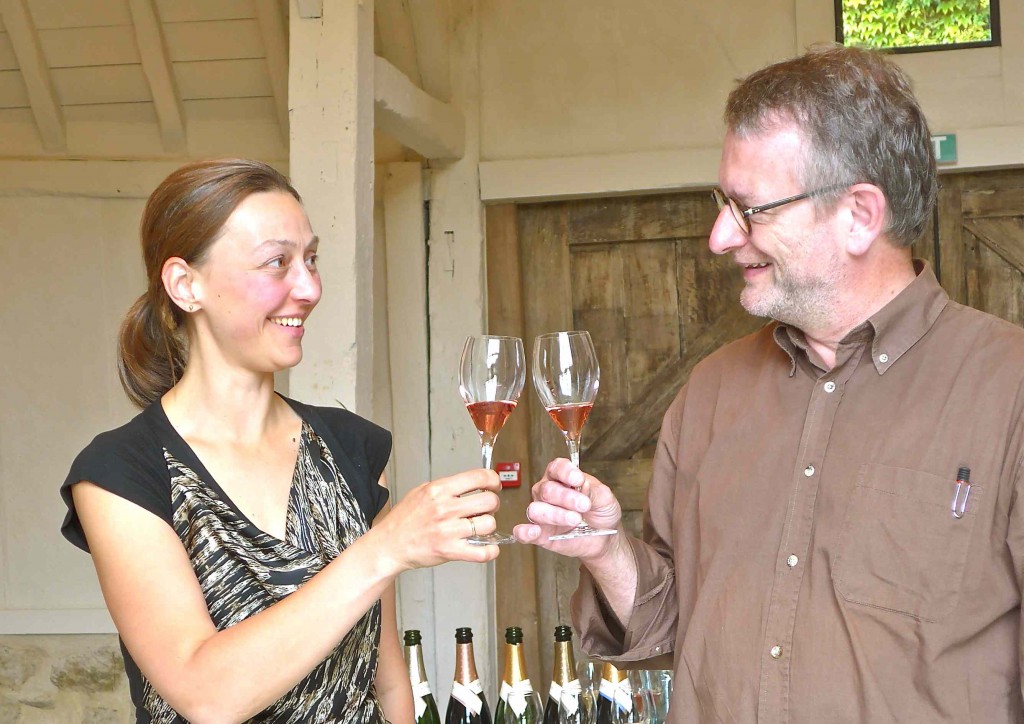 Een toast met chief winemaker Cherie Spriggs van Nyetimber