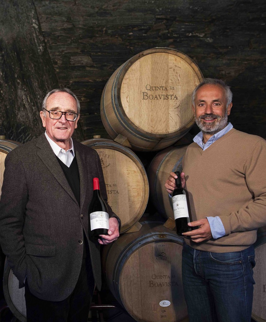 Jean-Claude Berrouet en Boavistawijnmaker Rui Cunha