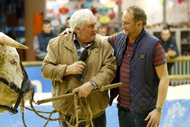 Gerard Depardieu en Benoît Poelvoorde / Foto Screendaily